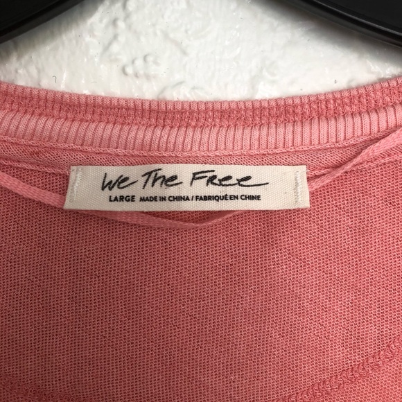 Free People Military Mix Henley Long Sleeve Top - Picture 7 of 9